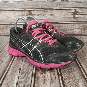 ASICS GEL HAVOC Women's 5 Black Pink Running Shoes